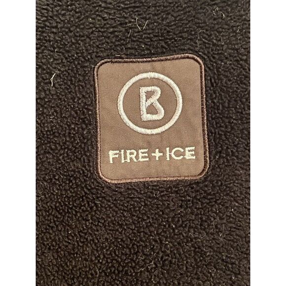 Bogner Fire Ice size 8 Second Layer Fleece Full Zip Ski Jacket Black         Ee - Picture 6 of 8